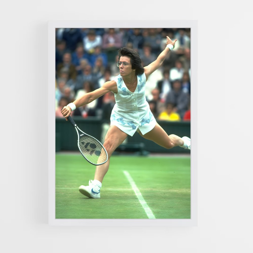 billie-jean-king-4 cadre Blanc