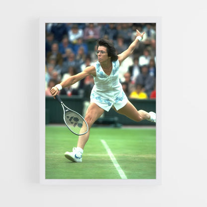 billie-jean-king-4 cadre Blanc