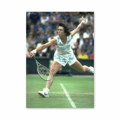 Poster Match Billie Jean King