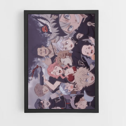 black-clover-13 cadre Noir