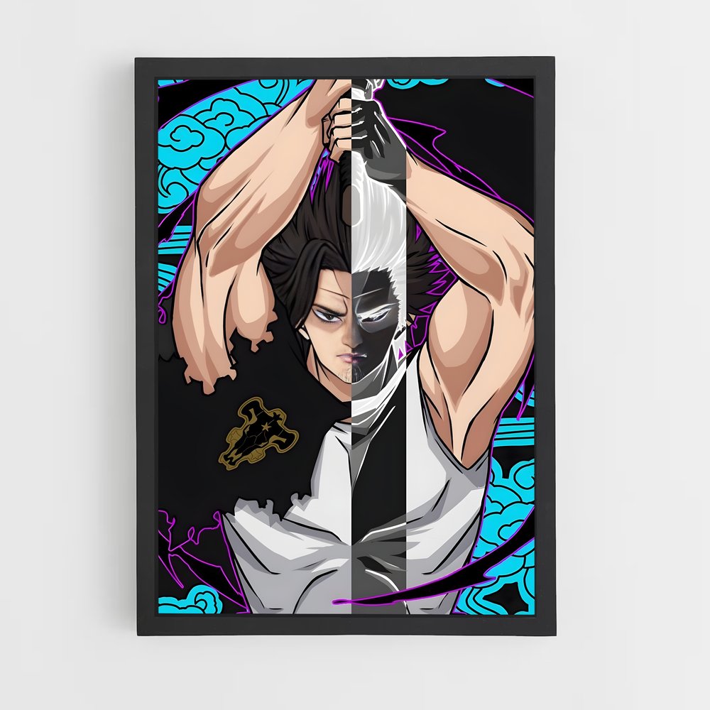 black-clover-21 cadre Noir