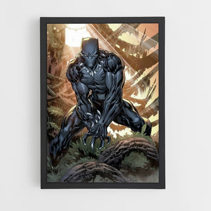 Poster Black Panther Comics