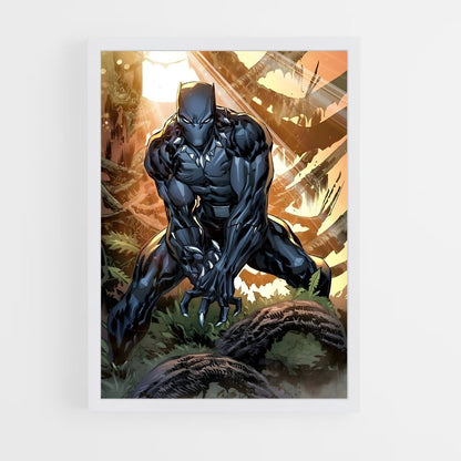 black-panther-2 cadre Blanc