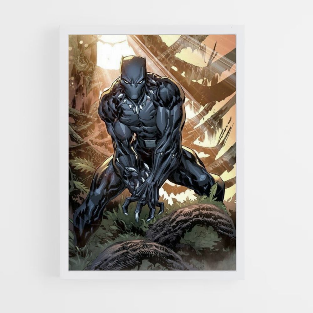 Poster Black Panther Comics