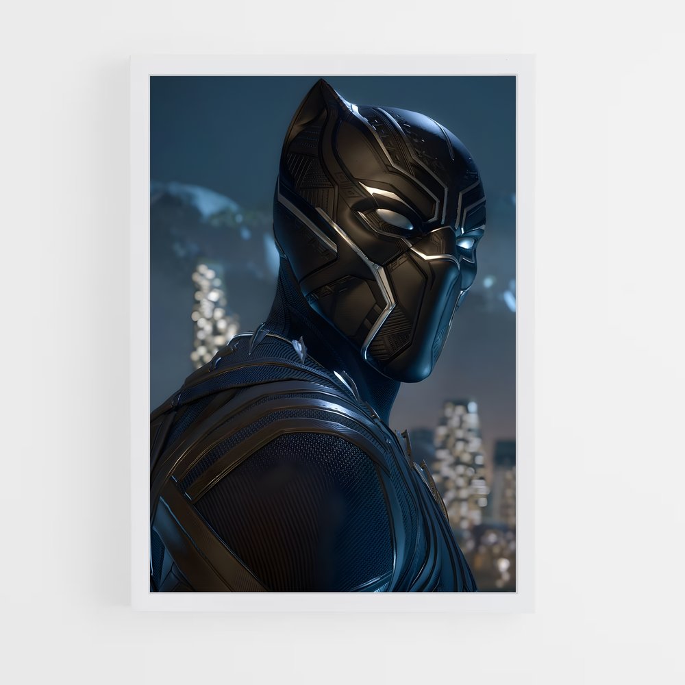 black-panther-9 cadre Blanc