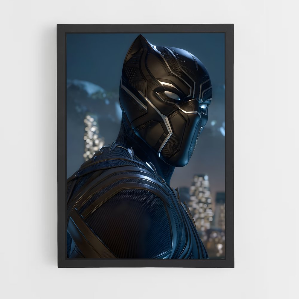 black-panther-9 cadre Noir