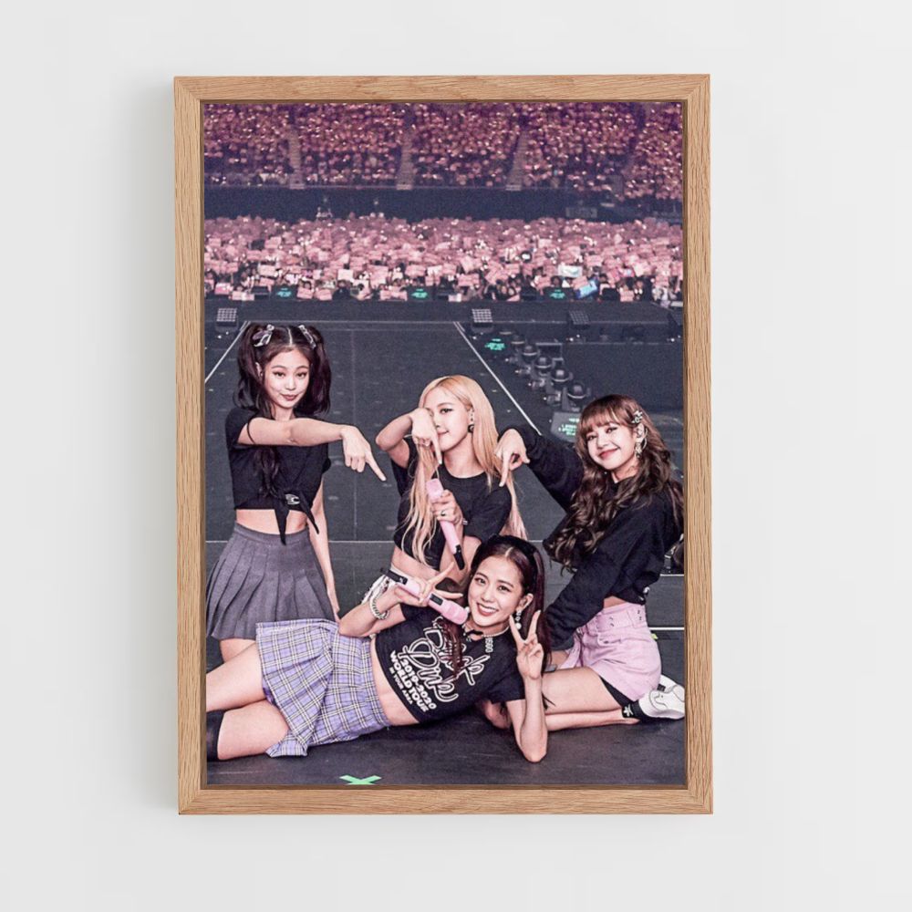 Poster Blackpink Schwarz