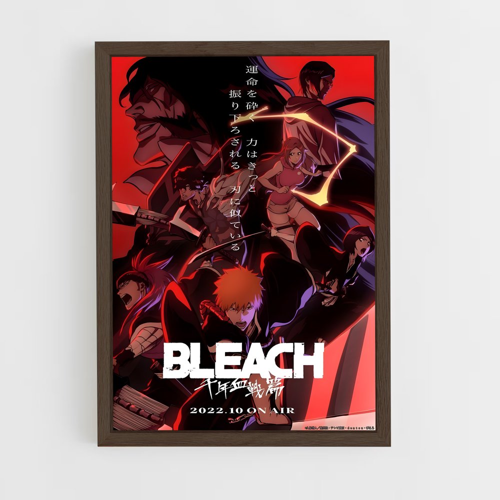 bleach-3 cadre Bois foncé