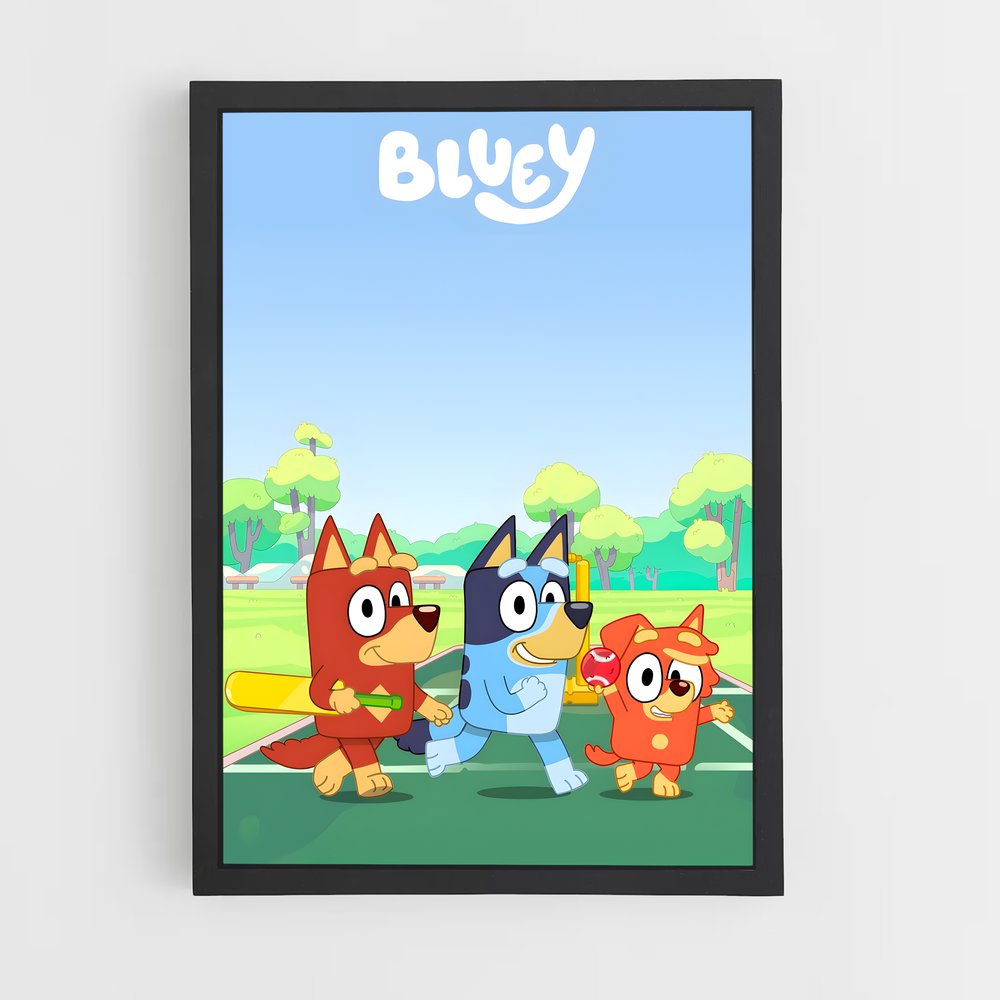 bluey-14 cadre Noir