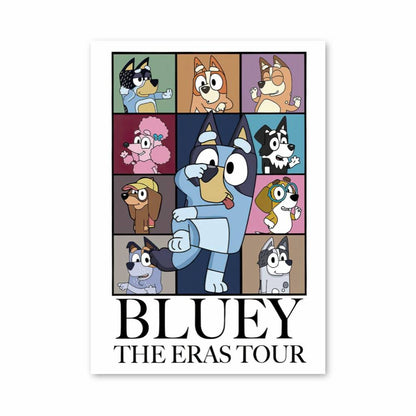 Poster Bluey The Eras Tour