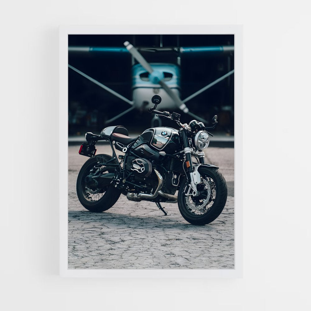bmw-moto-3 cadre Blanc