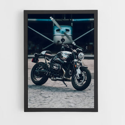 bmw-moto-3 cadre Noir