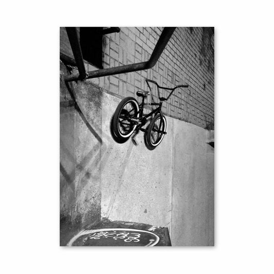 Poster BMX Noir et Blanc