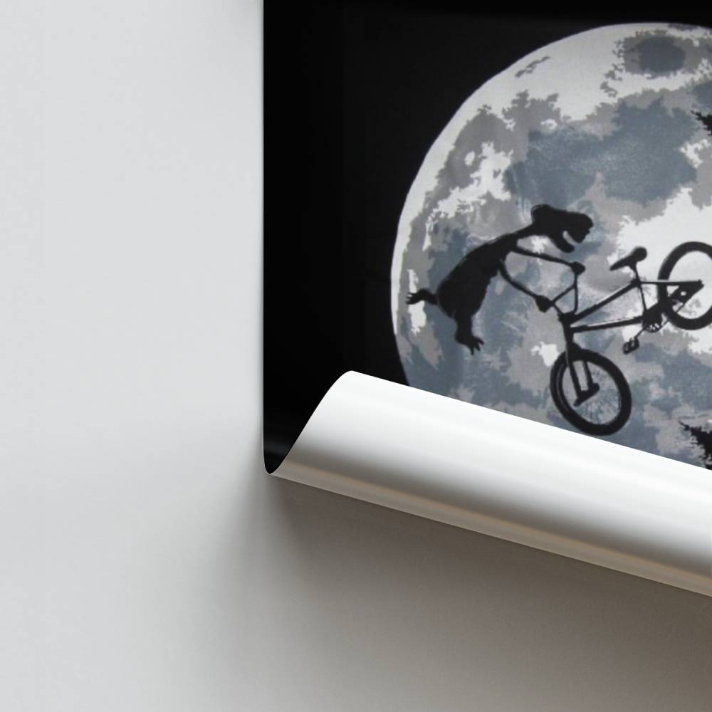 Poster E.T. BMX Moon