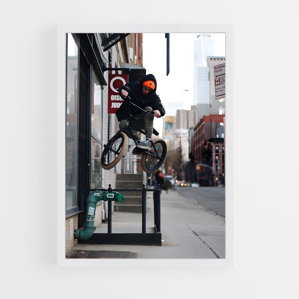 bmx-8 cadre Blanc