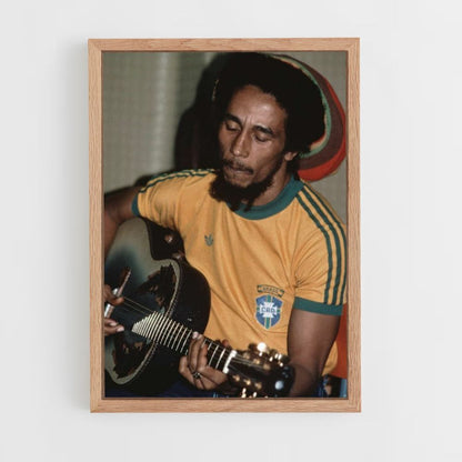 Poster Bob Marley Gitarre