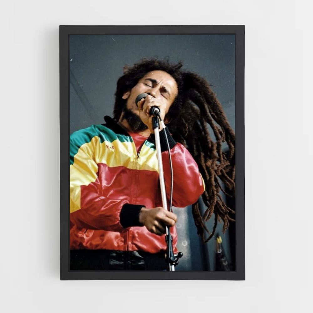 Poster Bob Marley Live