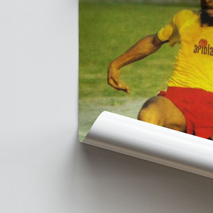 Poster Bob Marley Fußball