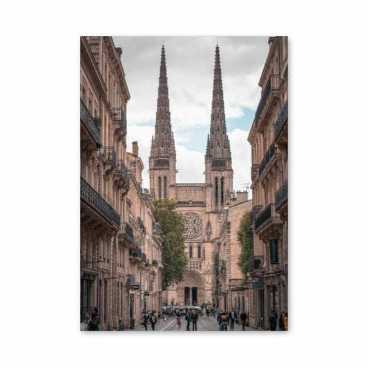 Poster zur Kathedrale von Bordeaux