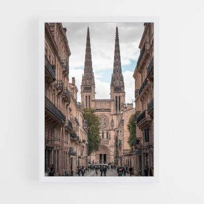 Poster zur Kathedrale von Bordeaux