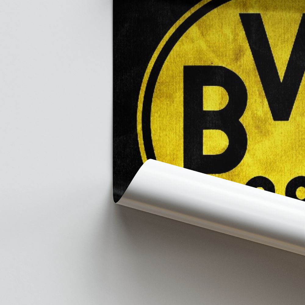 Logo-Poster von Borussia Dortmund