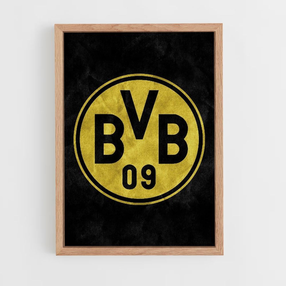 Logo-Poster von Borussia Dortmund