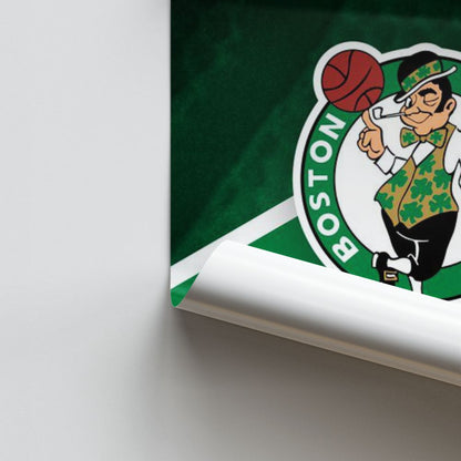 Poster Boston Celtics Grün