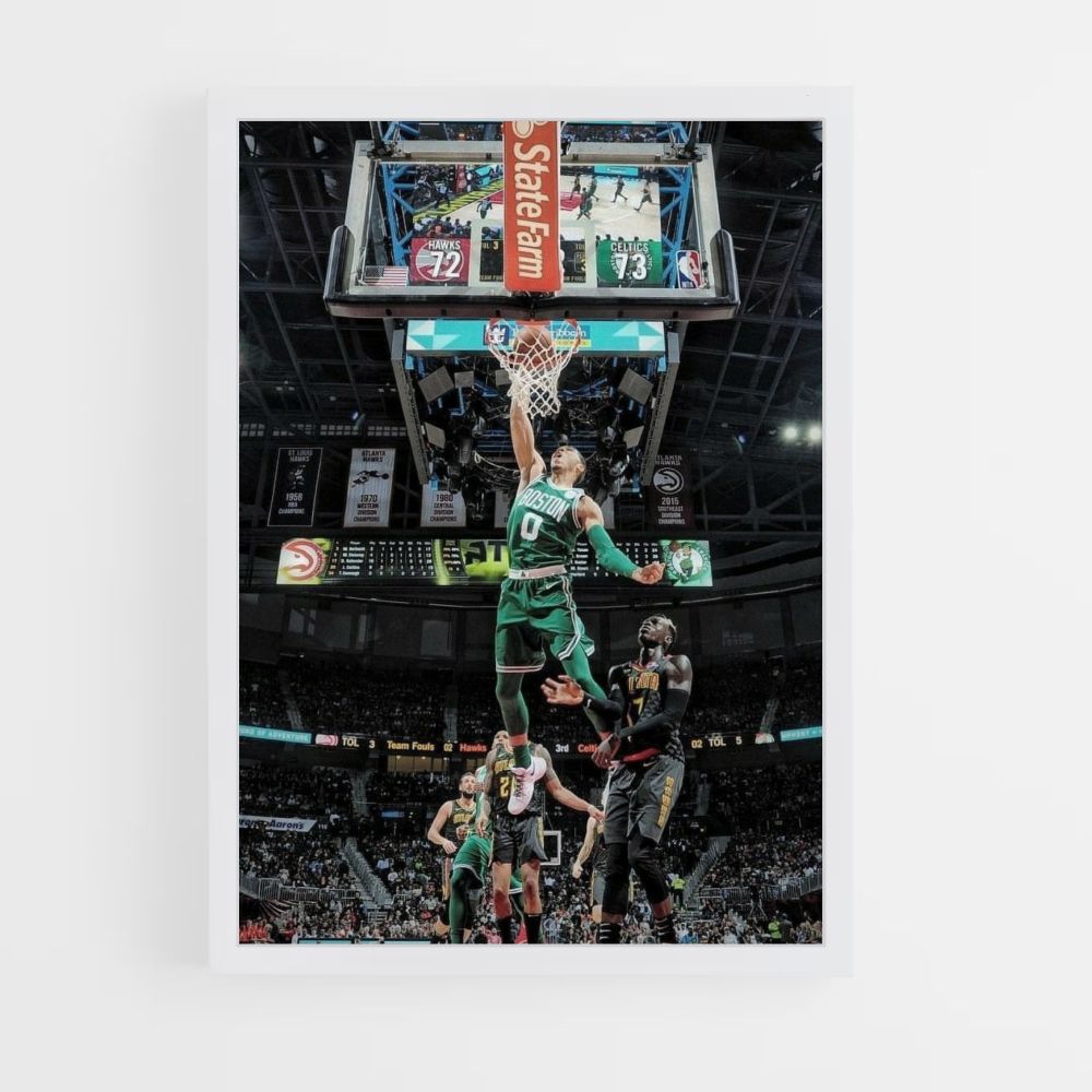 Poster Dunk Boston Celtics