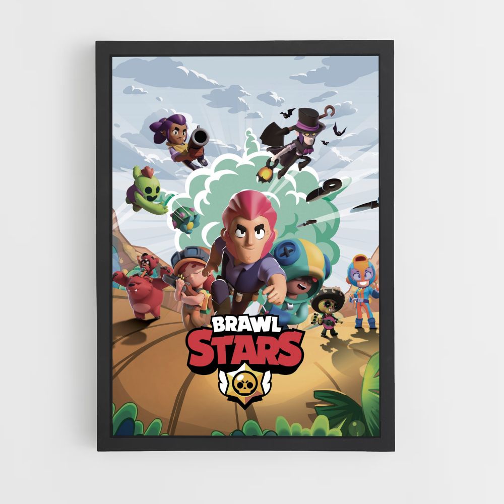 Poster Brawl Star-Spieler