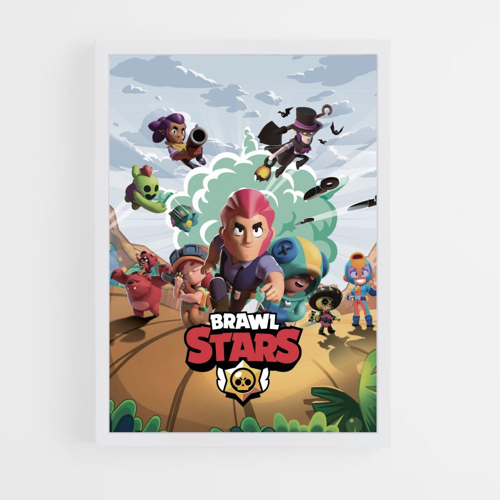 Poster Brawl Star-Spieler