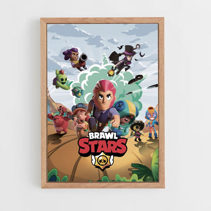 Poster Brawl Star-Spieler