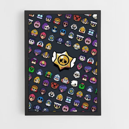 Poster Brawl Star-Logo