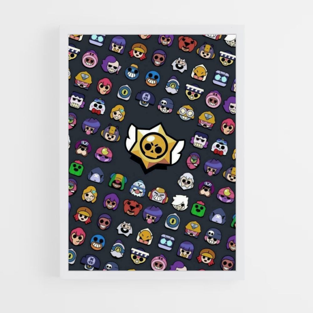 Poster Brawl Star-Logo