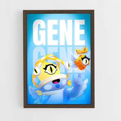 brawl-stars-22 cadre Bois foncé