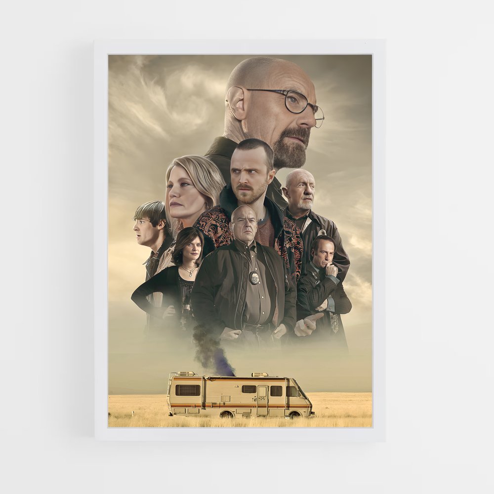 breaking-bad-1 cadre Blanc