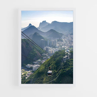 Poster Berg Brasilien