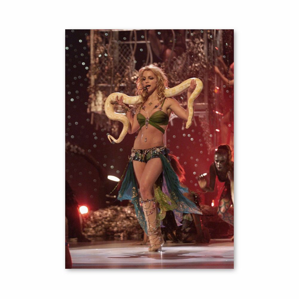 Poster Britney Spears Schlange