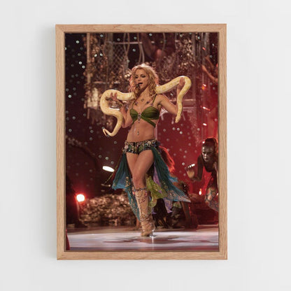 Poster Britney Spears Schlange