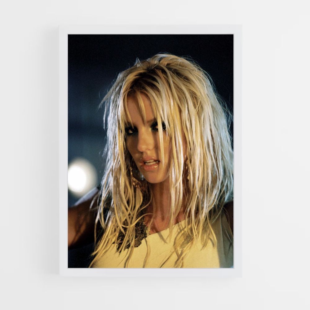 Britney Blonde Poster