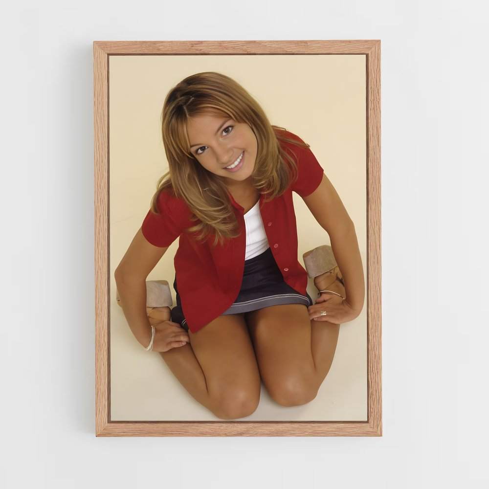 britney-spears-6 cadre Bois clair