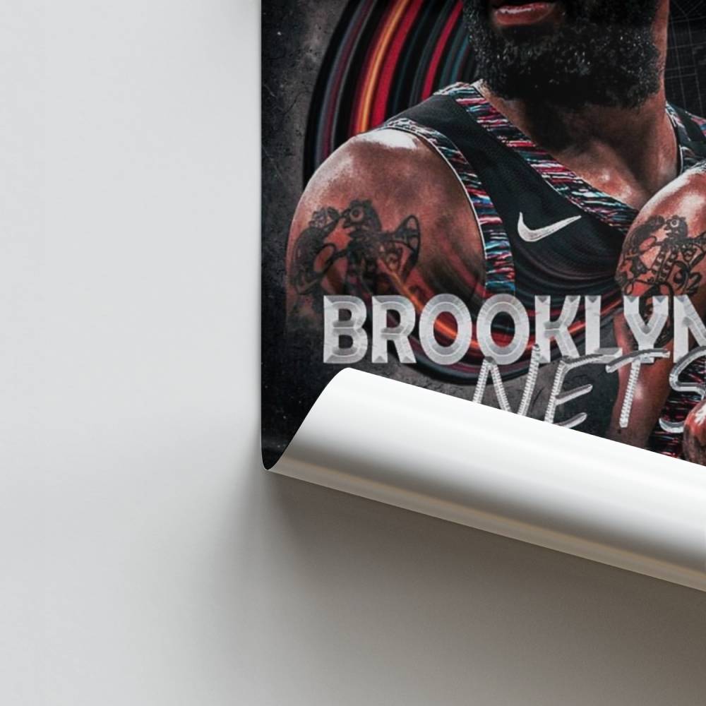 Brooklyn Nets Irving-Poster