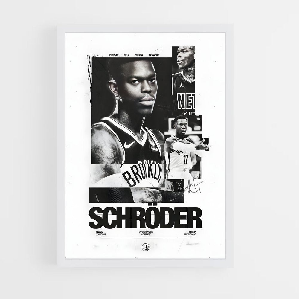 brooklyn-nets-8 cadre Blanc