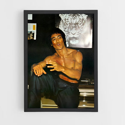 bruce-lee-1 cadre Noir