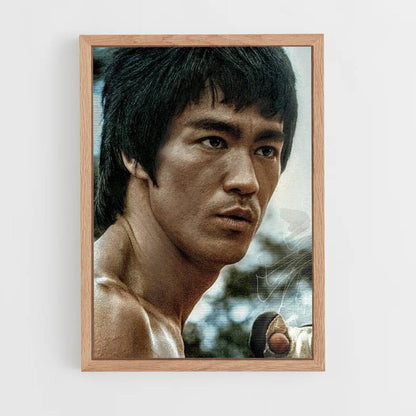 Poster Bruce Lee Porträt