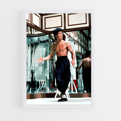bruce-lee-6 cadre Blanc