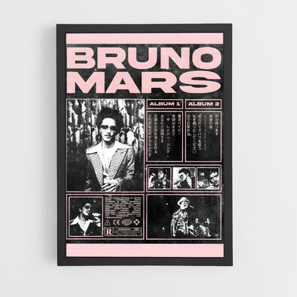 bruno-mars-2 cadre Noir