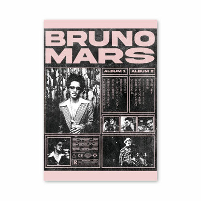 Poster Bruno Mars Album