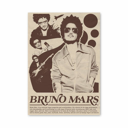 Poster Bruno Mars Beige