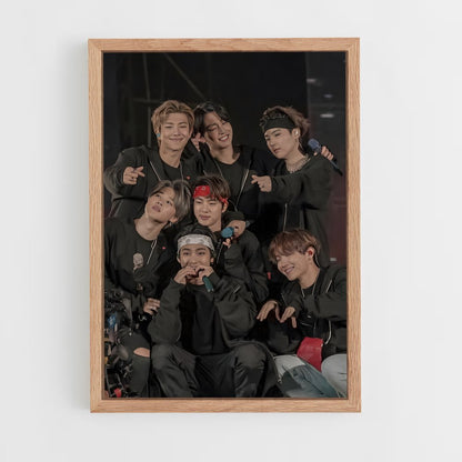 bts-7 cadre Bois clair