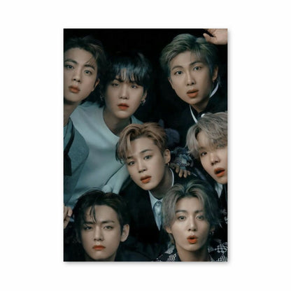 Poster im BTS-Stil